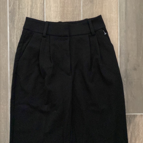 NEW Favorite Daughter The Favorite Pants Black High Waist Wide Leg Size 10 - Picture 5 of 8